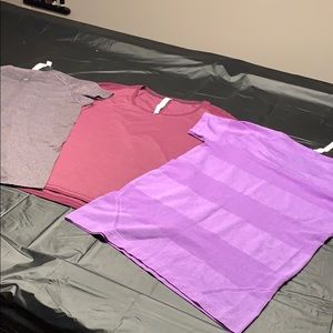 Lulu lemon short sleeve shirt bundle